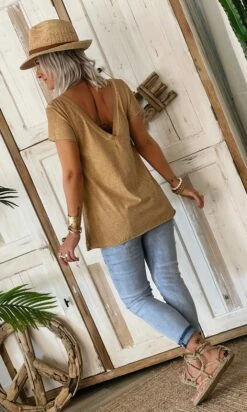 T-Shirt Quentin MC Camel Eye Shine -Vêtements Soldes 2024 0944be42 8059 4b52 88ae 4f7076de9666