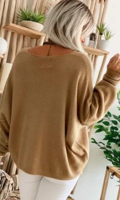 Pull Braxton Oversize Camel -Vêtements Soldes 2024 11509e49 ff90 496a a10d 69aa6c9ce061
