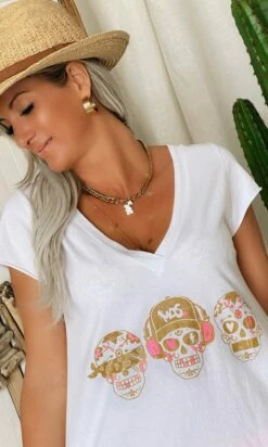 T-Shirt Elio MC Blanc Street Skulls -Vêtements Soldes 2024 1647f968 9eeb 462a a86b 2c958a2f0dbf