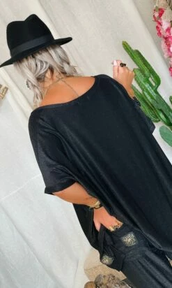 T-Shirt Iloé Oversize Noir Irisé -Vêtements Soldes 2024 170bfbc9 dd13 4117 acea 4619cd8833fc