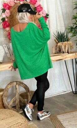 T-Shirt Gabin ML Loose Lin Vert Brésil -Vêtements Soldes 2024 19dc5a4d 27f1 4488 a14f 7c09e11ac90a