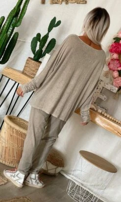 T-Shirt Gabin ML Loose Lin Taupe -Vêtements Soldes 2024 241f4eaa aa3b 415e 9bf6 6c7792572b49