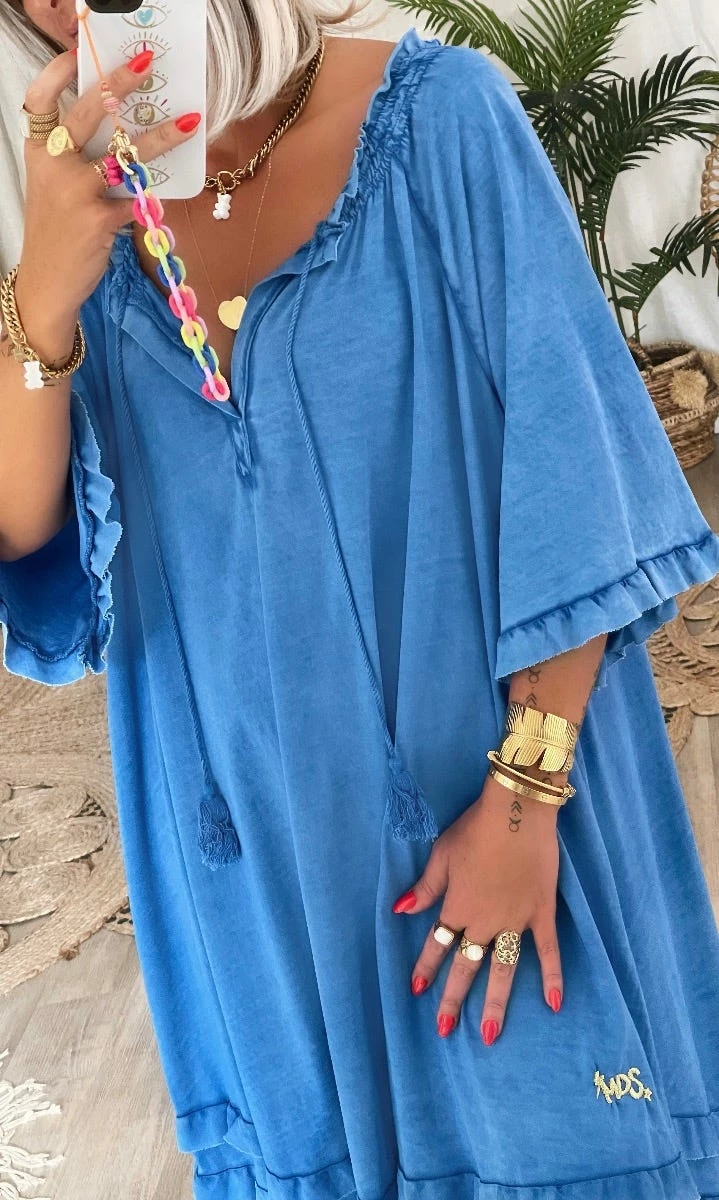 Petite Robe Saya Ultra-Light Bleu Electrique 8 Petite Robe Saya Ultra-Light Bleu Electrique – Image 6