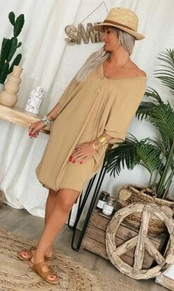 Petite Robe Farah Oversize Ultra-light Camel -Vêtements Soldes 2024 3e717261 2228 48c8 81bb 3f0a9f88c972