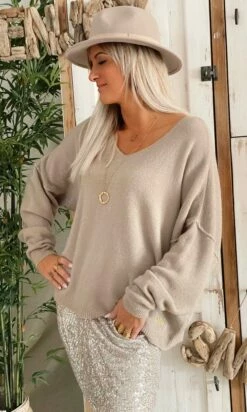 Pull Braxton Oversize Taupe -Vêtements Soldes 2024 3e9d5eb1 16b8 41aa ad6b c96397e8afb3