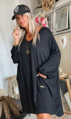 Petite Robe Anthony Maille Doudou Noir -Vêtements Soldes 2024 3fde1d3d 4c50 4427 b8af 5200099428f3