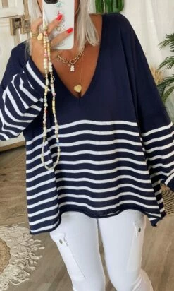 Pull Marius Oversize Bleu Marinière Blanc Skull 14 Pull Marius Oversize Bleu Marinière Blanc Skull -Vêtements Soldes 2024 45873836 fe68 454b 8dd3 0656104f3f89