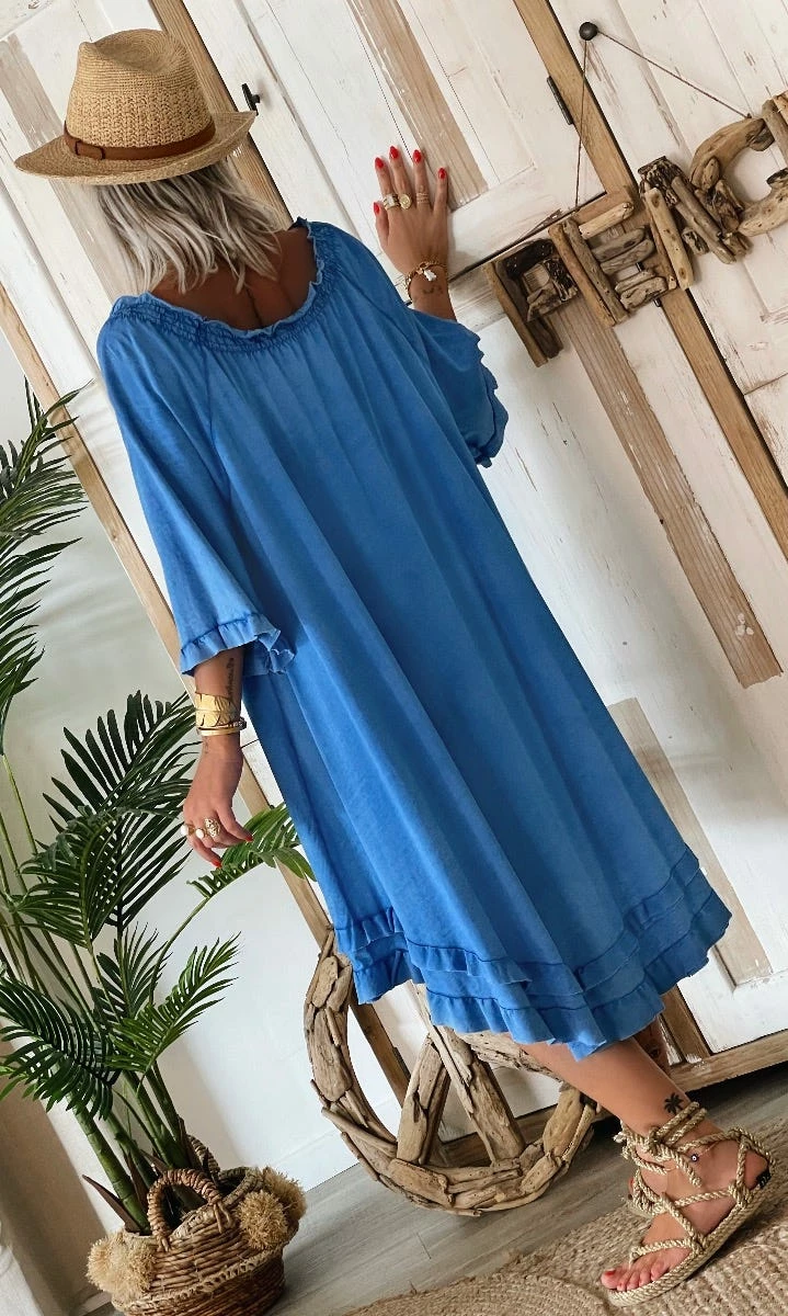 Petite Robe Saya Ultra-Light Bleu Electrique 5 Petite Robe Saya Ultra-Light Bleu Electrique – Image 3