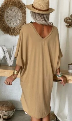 Petite Robe Farah Oversize Ultra-light Camel -Vêtements Soldes 2024 5066d986 d878 479d 9217 5a3de5c4bb36