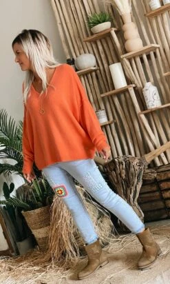 Pull Braxton Oversize Orange