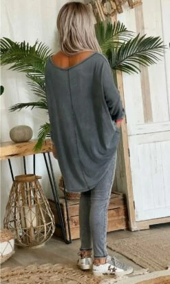 T-Shirt Oscar ML Oversize Gris Anthracite -Vêtements Soldes 2024 6a80fafe 0189 402b 856b 0b0ff50809f4