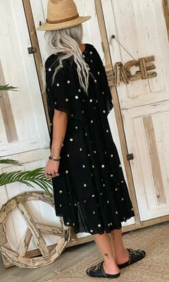 Petite Robe Valou MC Noir Pois Sequins -Vêtements Soldes 2024 76494802 9cae 456e b7e8 c26aec717981