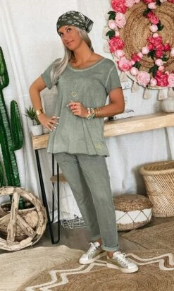 T-Shirt Quentin MC Kaki