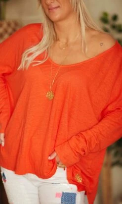 T-Shirt Gabin ML Loose Lin Orange -Vêtements Soldes 2024 7eeff07c c3a9 41ee b0e4 0e7a9b7853f5 facetune 21 01 2023 13 03 39