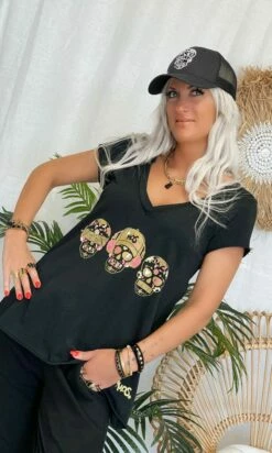 T-Shirt Elio MC Noir Street Skulls