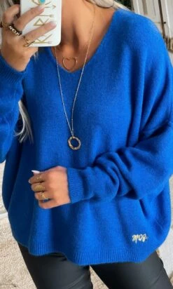 Pull Braxton Oversize Bleu Electrique 15 Pull Braxton Oversize Bleu Electrique -Vêtements Soldes 2024 92058506 9d22 4421 b2f5 98976f980b49