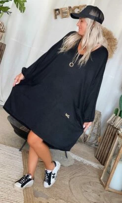 Petite Robe Anthony Maille Doudou Noir -Vêtements Soldes 2024 93ef2b34 2edb 4300 9358 492956a80724