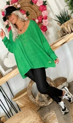 T-Shirt Gabin ML Loose Lin Vert Brésil -Vêtements Soldes 2024 989d2c04 ebfb 4eb8 badb 9a53741eb409