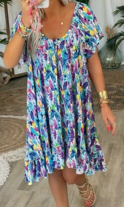 Petite Robe Tess Bleu Birdy