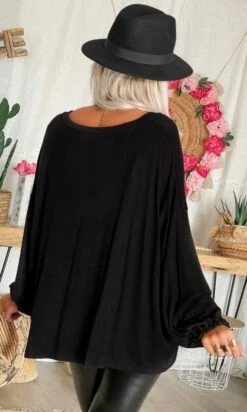 Pull Anthony Maille Doudou Noir