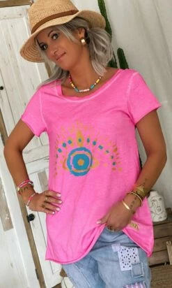 T-Shirt Quentin MC Rose Fluo Eye Shine -Vêtements Soldes 2024 9c84146b 22fd 4e5c 9008 6081fc34037a