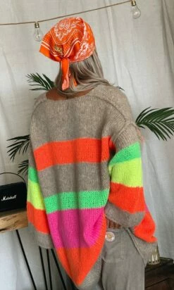 Pull Damien Oversize Taupe Peace Multicolor -Vêtements Soldes 2024 9c9b8449 55c6 4775 ae54 ea4bac0914e2