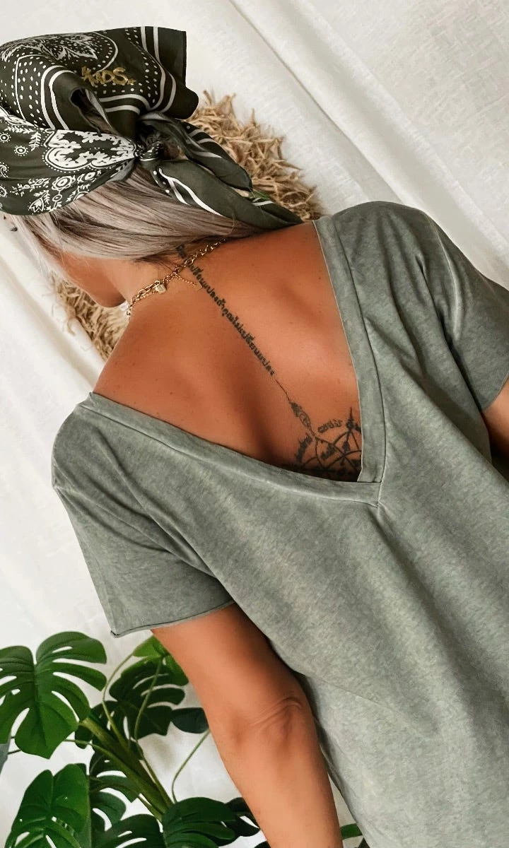 T-Shirt Quentin MC Kaki 5 T-Shirt Quentin MC Kaki – Image 3