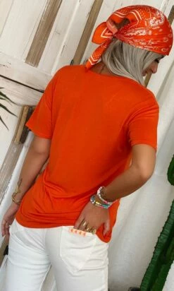 T-Shirt Basic Orange -Vêtements Soldes 2024 ad463cf6 865e 45bc ba5c e6f6bb3c3b1a