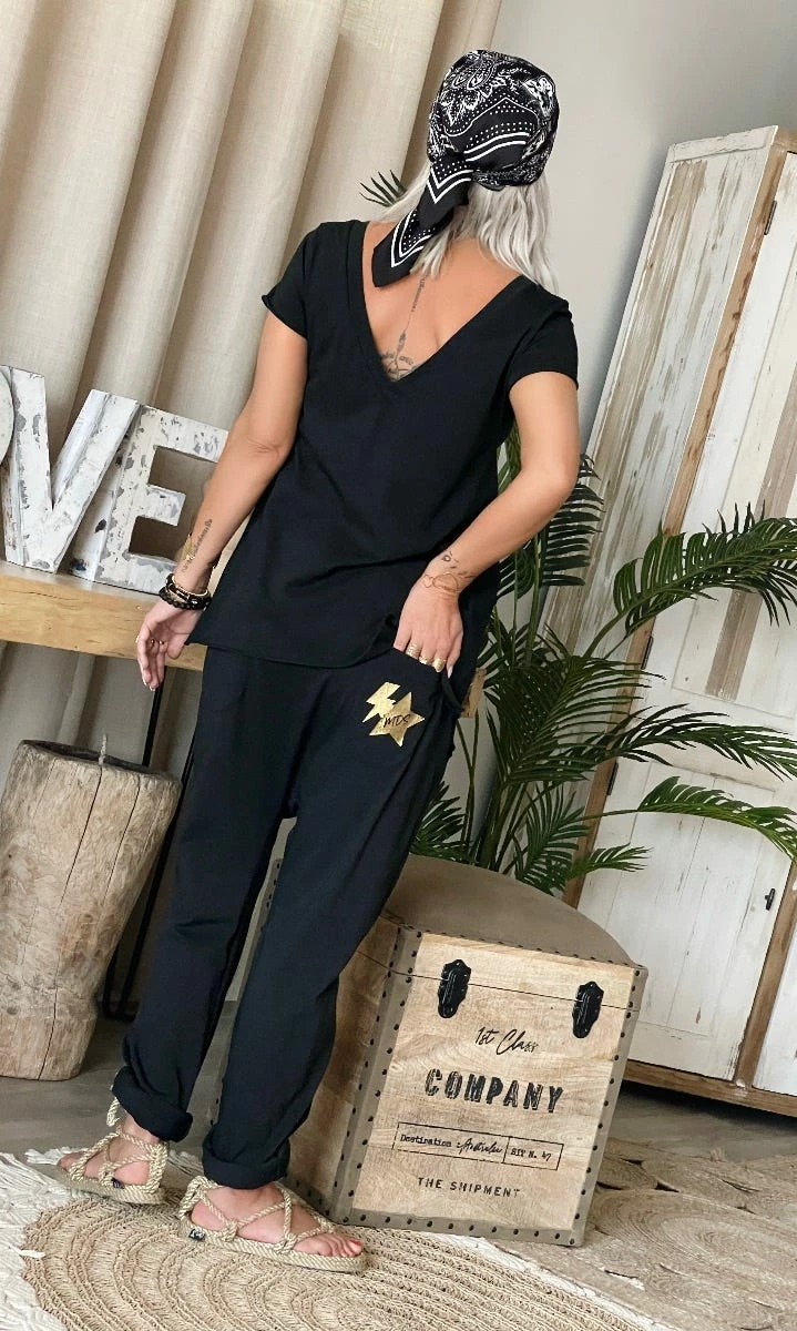 T-Shirt Quentin MC Noir Eye Shine 9 T-Shirt Quentin MC Noir Eye Shine – Image 7