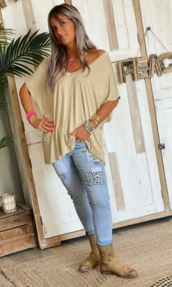 T-Shirt Basic Oversize Camel -Vêtements Soldes 2024 b1516145 4605 48a8 a65b 46d2d2b4cfcf