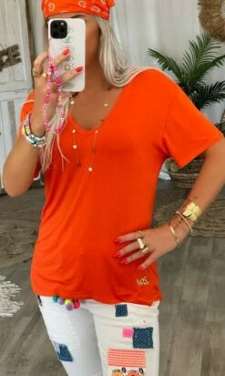T-Shirt Basic Orange -Vêtements Soldes 2024 b690952d 3e3c 43e4 b239 dd4c70a48c9f