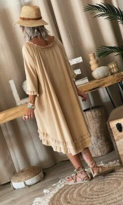Petite Robe Saya Ultra-Light Camel -Vêtements Soldes 2024 cbf08fba c8f2 4d90 811c 487d43737f10
