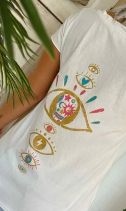 T-Shirt Elio MC Blanc Many Eyes 11 T-Shirt Elio MC Blanc Many Eyes -Vêtements Soldes 2024 cc0bf957 4e56 46b0 8bd0 601128c0f436