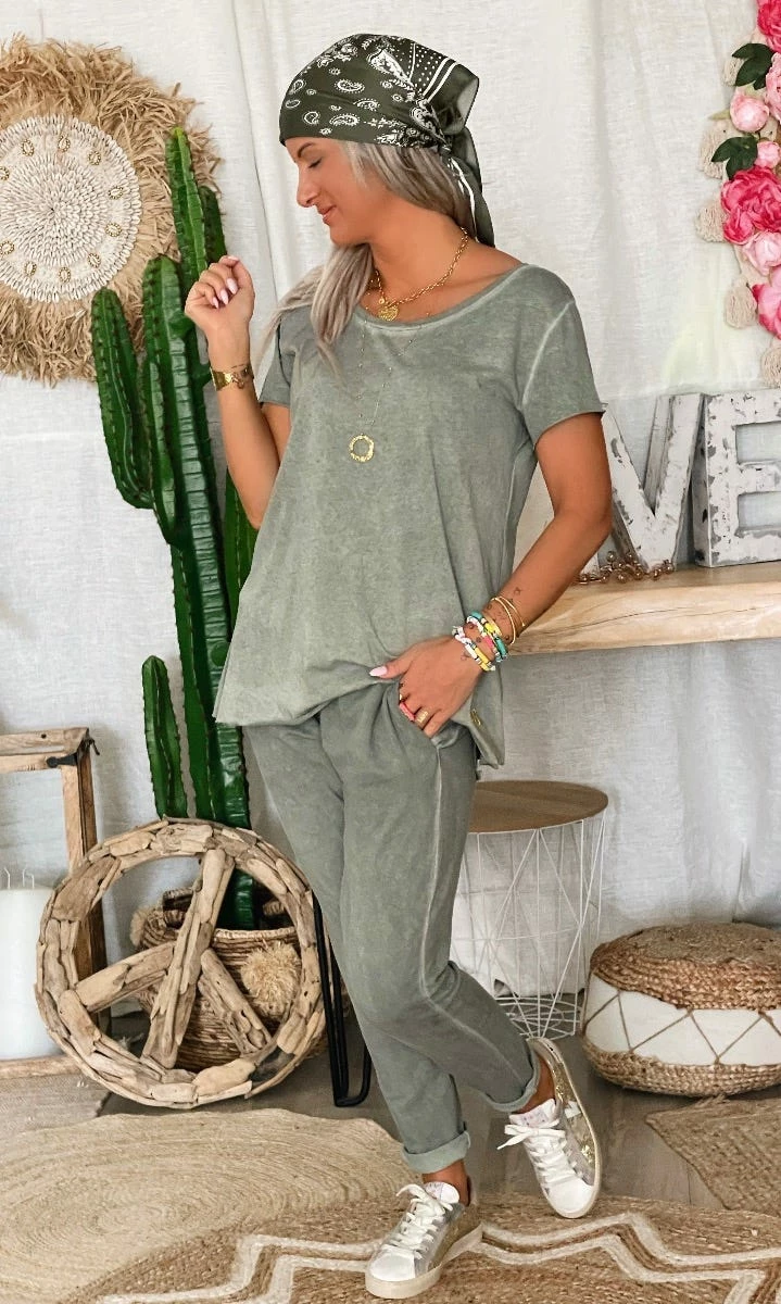 T-Shirt Quentin MC Kaki 7 T-Shirt Quentin MC Kaki – Image 5