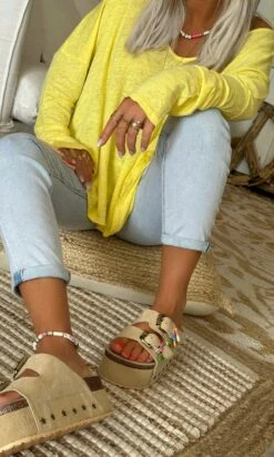 T-Shirt Gabin ML Loose Lin Jaune -Vêtements Soldes 2024 cfaa02fe 764b 4a25 8d98 cb43dd503a5c