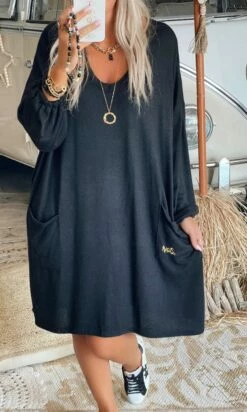 Petite Robe Anthony Maille Doudou Noir -Vêtements Soldes 2024 d93ec172 1976 4b2b 9103 2bc5b307606b