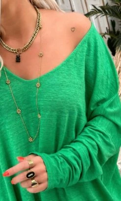 T-Shirt Gabin ML Loose Lin Vert Brésil -Vêtements Soldes 2024 e2e4ae1e 220d 49cb afcb 5035d78ae13f