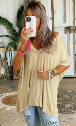T-Shirt Basic Oversize Camel -Vêtements Soldes 2024 e44e5dd2 1f36 4021 8163 cd4c20b2b29a