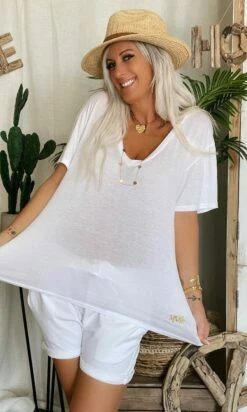 T-Shirt Basic Blanc -Vêtements Soldes 2024 e821e0d7 8161 43bd 8e6a ecc4962d4cd3