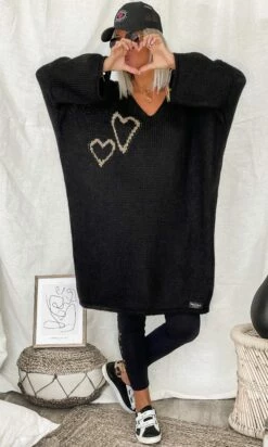 Petite Robe Pull Mady Oversize Noir Hearts Or 11 Petite Robe Pull Mady Oversize Noir Hearts Or -Vêtements Soldes 2024 ee0d4add 1f5b 467a a72a 865daa175c5c