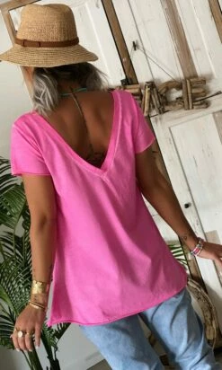 T-Shirt Quentin MC Rose Fluo Eye Shine -Vêtements Soldes 2024 ef711709 64ec 40fe 9283 c3080119e90f