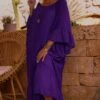 Robe De Plage Alizée Violet -Vêtements Soldes 2024 facetune 03 07 2023 14 13 25