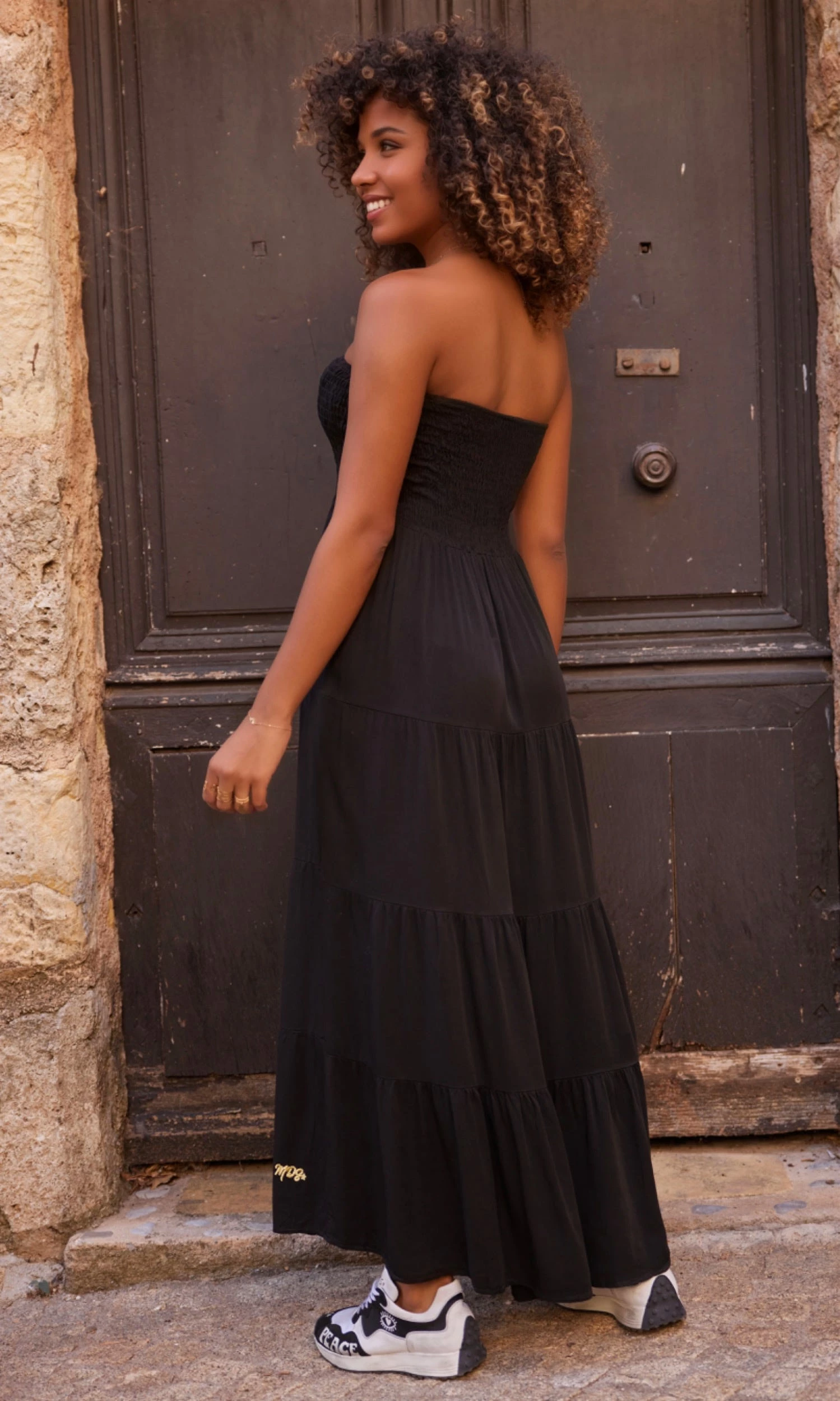 Robe Juliana Noir 7 Robe Juliana Noir – Image 5