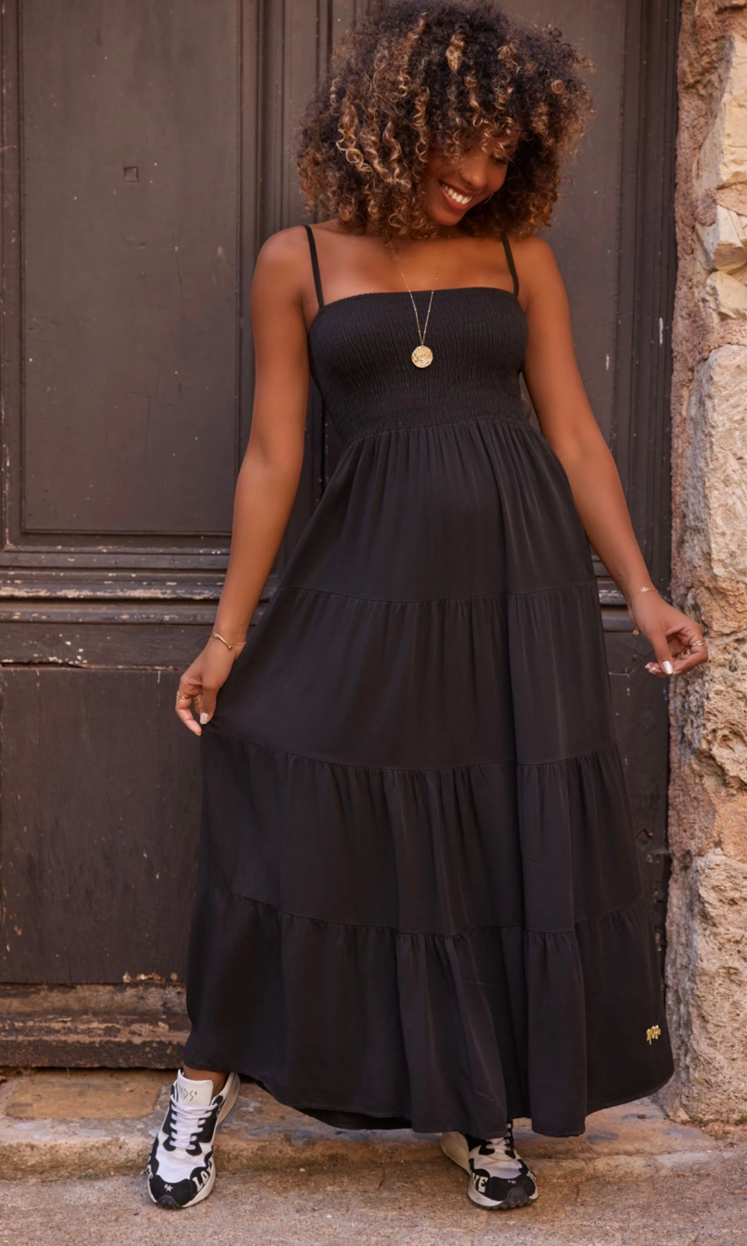 Robe Juliana Noir 8 Robe Juliana Noir – Image 6