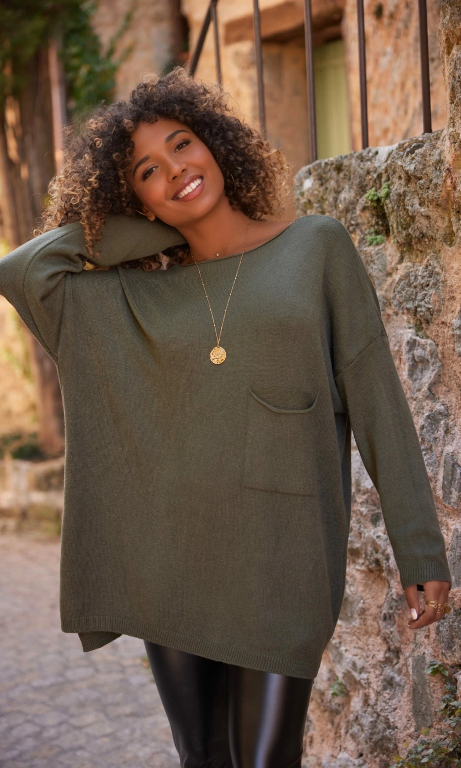 Pull Floyd Kaki 5 Pull Floyd Kaki – Image 3