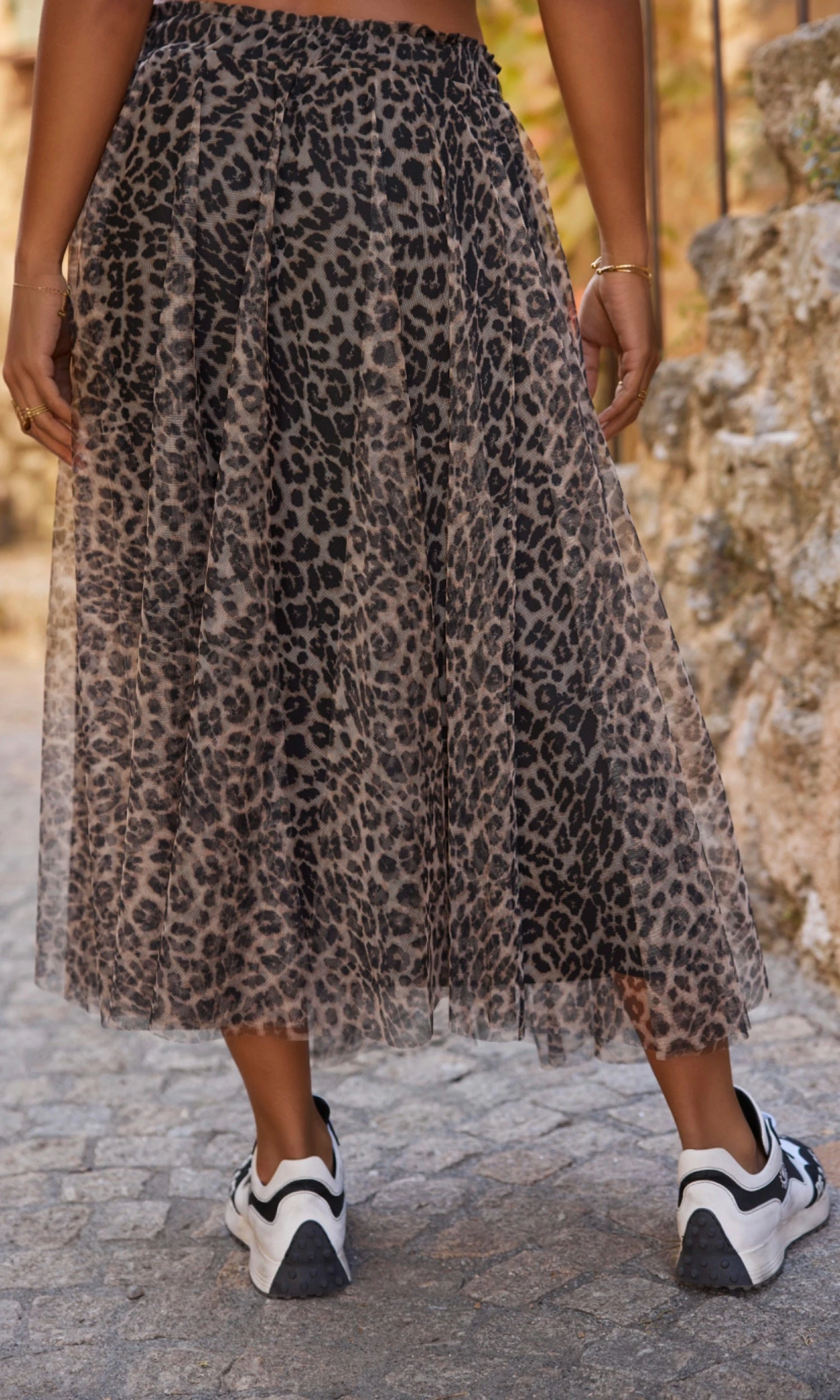 Jupon Olympe Beige Léopard 6 Jupon Olympe Beige Léopard – Image 4