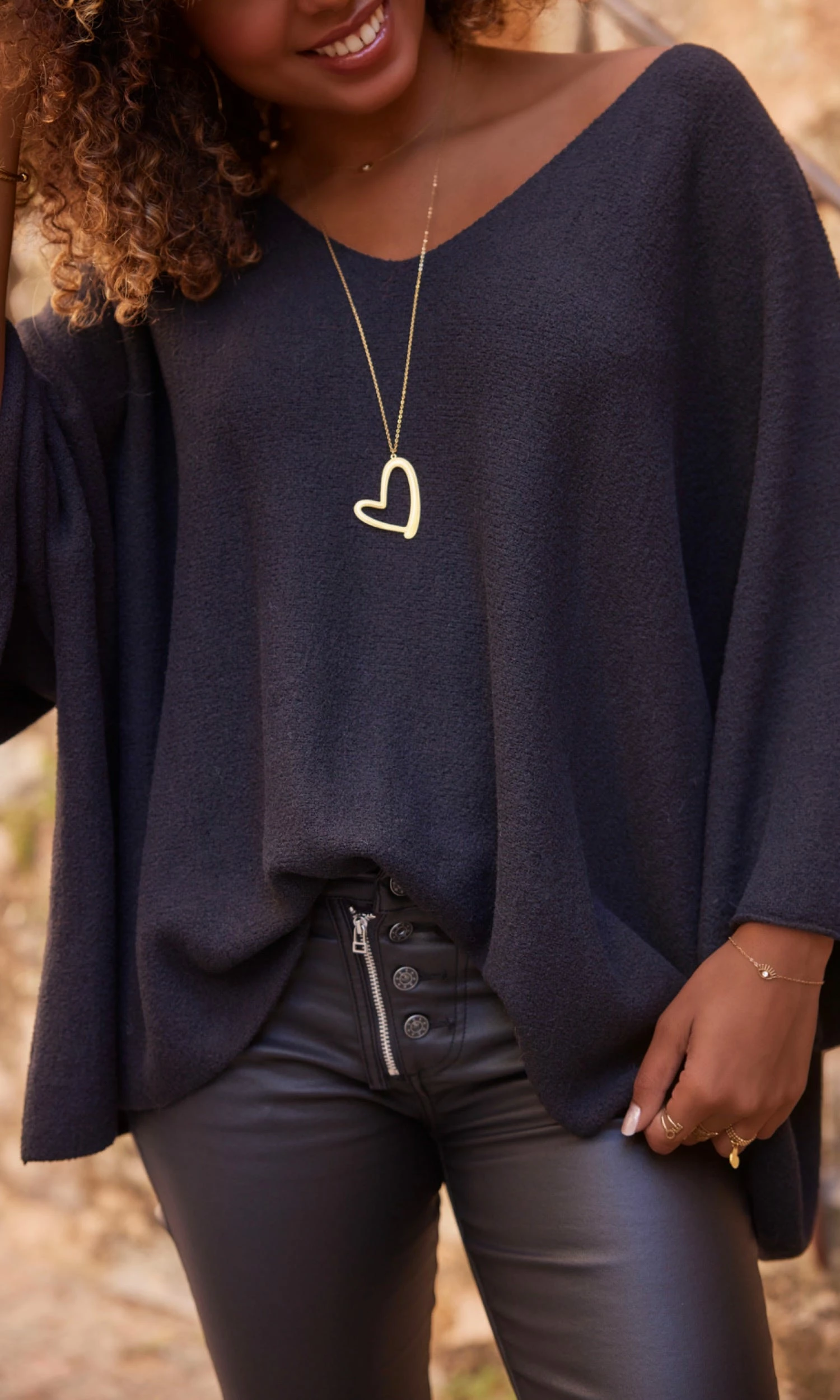 Pull Léon Oversize Noir 7 Pull Léon Oversize Noir – Image 5