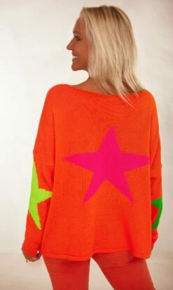 Pull Austin Orange Star Multicolor