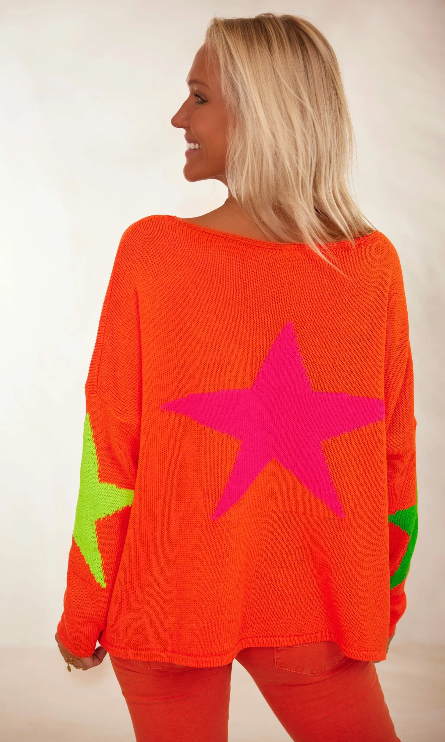 Pull Austin Orange Star Multicolor 3 Pull Austin Orange Star Multicolor