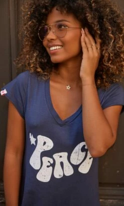 Produits populaires 5 Robe Magda Ultra-Light Bleu Marine Peace Blanc